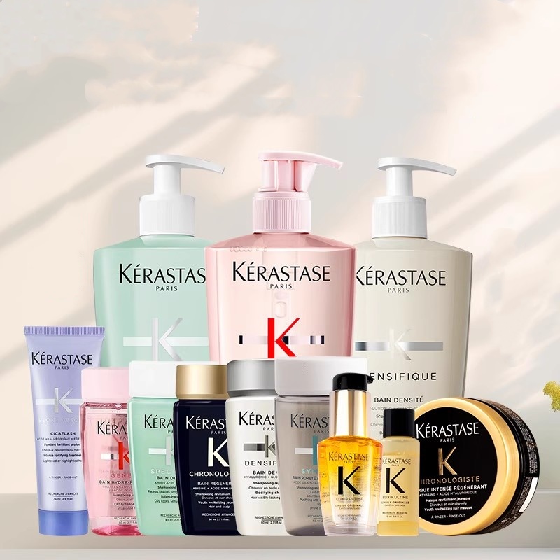 KERASTASE Complete Hair Care Shampoo Conditioner Hair Mask Offers Anti Yellowing Strengthening Moisture Retention Scalp Soothing For Vibrant Healthy Shiny Hair