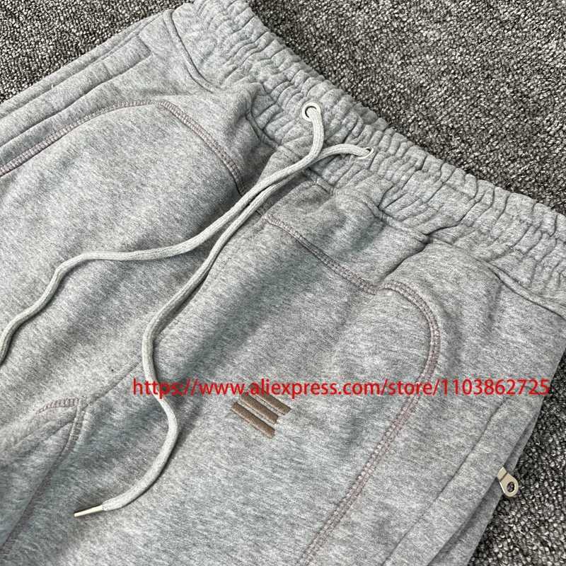 High Street Streetwear Brand New Kroen Sweatpants Elasticity Pull Rope 11 Cotton Embroidery Letter Print Y2K TrousersXJ250904