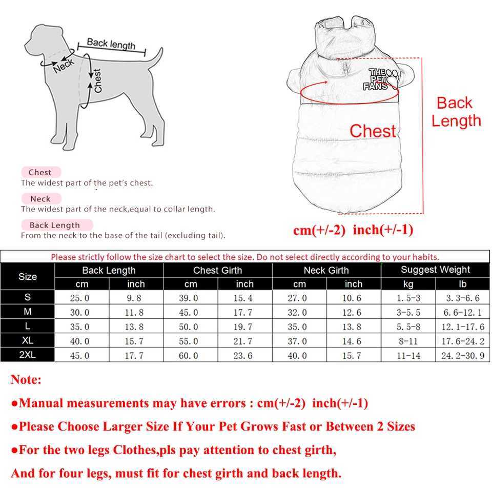 Winter Reversible Dog Clothes For Small Medium Dogs Cat Cold Weather Windproof Puppy Coat Costume Chihuahua Yorkie Pug et W250904