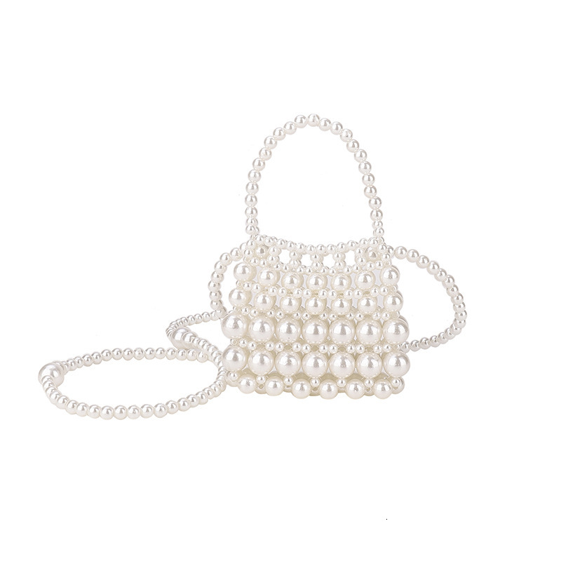 2025 autumn new mini crossbody bag versatile fashion trend hand-held bead bag niche design retro style designer shoulder bag