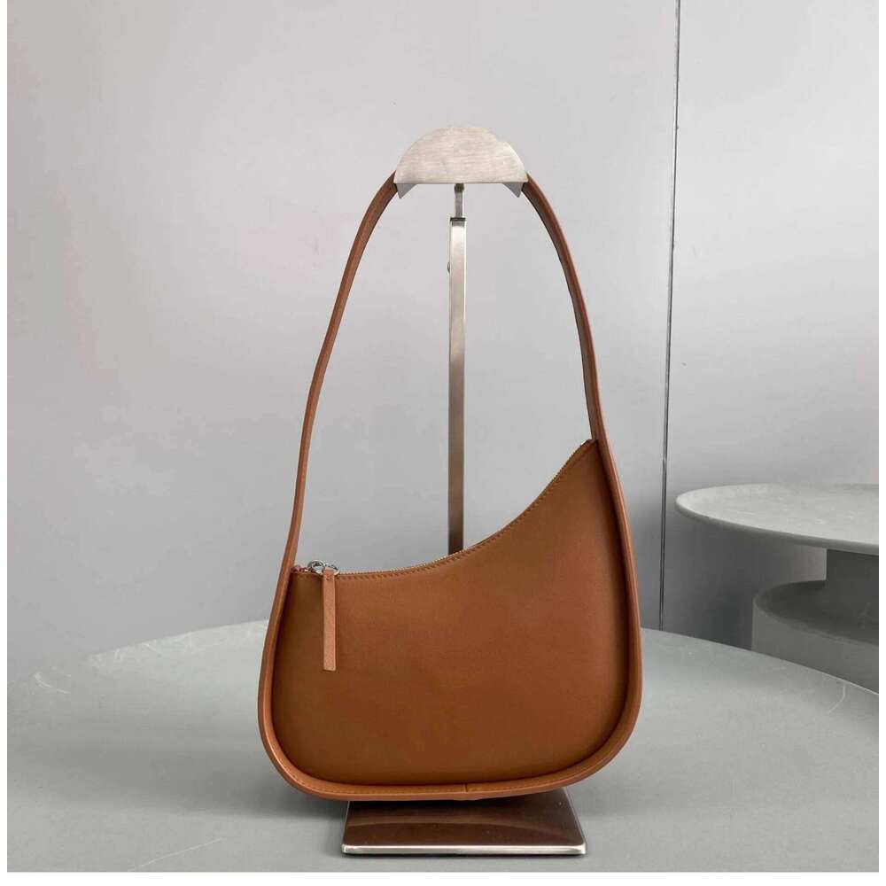 XIYU Underarm Women Fashion Vintage Casual Leather Crescent Shoulder Bag Niche Simple Advanced Hand-Held Small Handbag