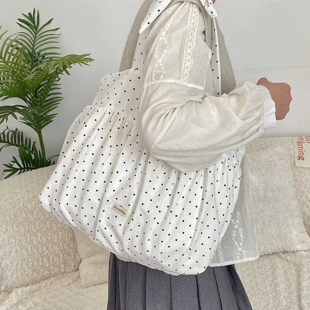 SOZAKKA Lazy Rabbit Large Capaci Tote Bag Belted Canvas Shoulder Bag Casual Sle Underarm Bag Spring Summer New Model Handbag Z250903