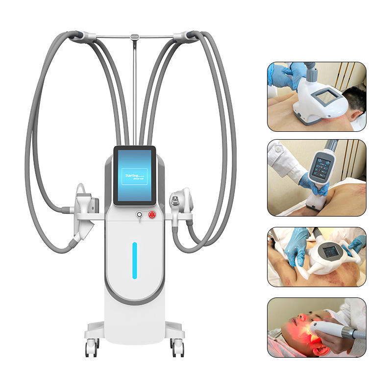 4 in 1 Body Shaping Slimming Vacuum Roller Smooth Shape Face Lift Firming Skin Rejuvenation Firming Massager Machine