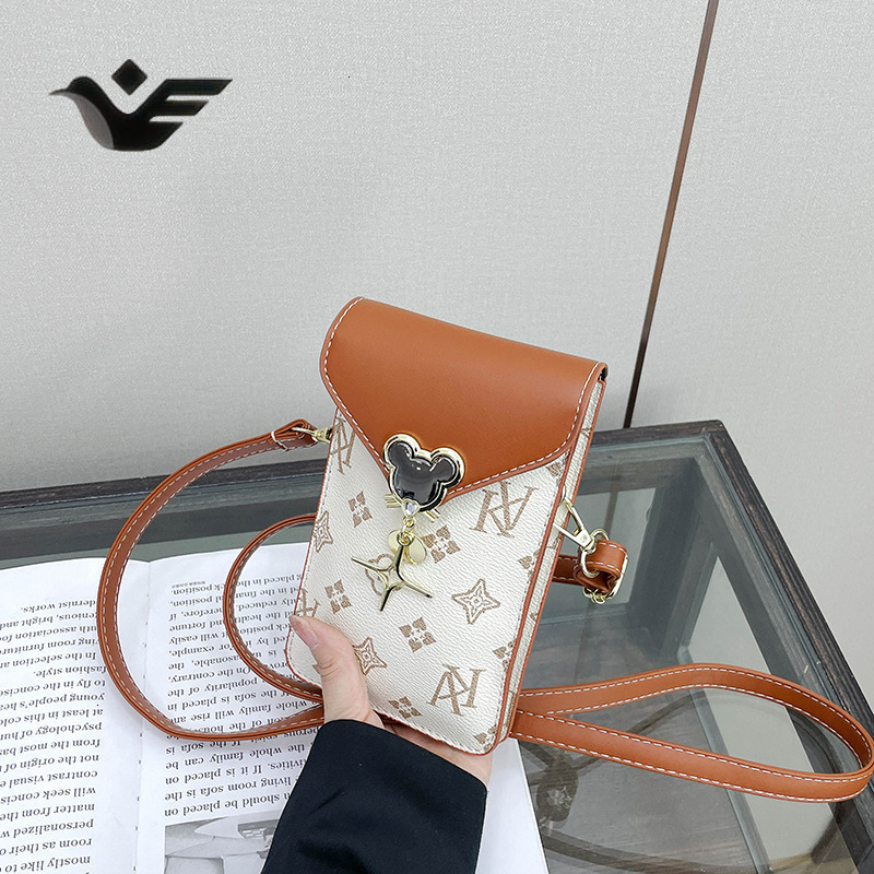 Feiyan Free Shipping New Designer Bag Luxury Shopping Bag Touchscreen Phone Bag For Double-layer Bag Coin Lightweight Shoulder Bag