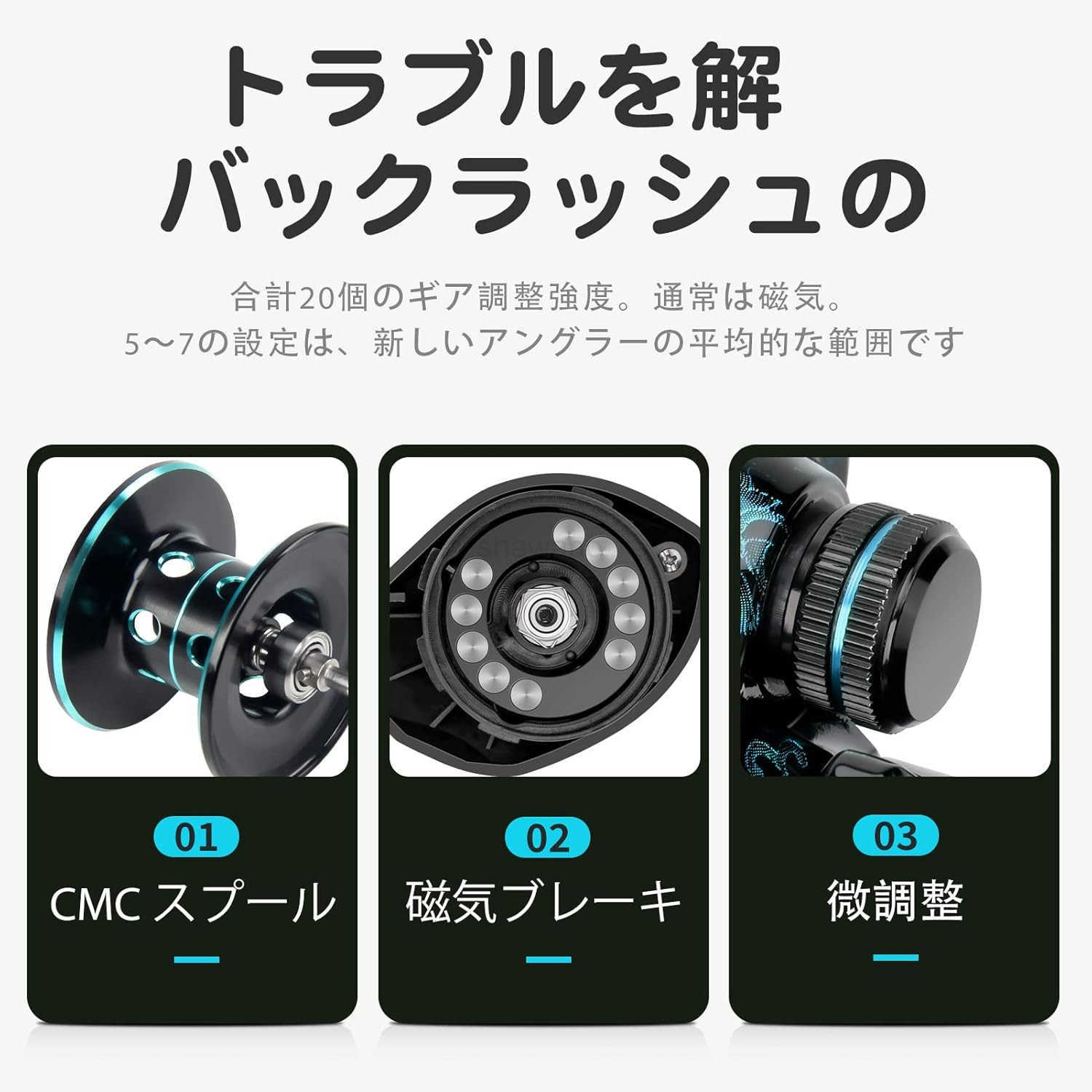 Baitcasting Fishing ReelsSnow Demon Beginners EditionBaitcaster Reel1764 Lbs Max Drag721 Gear Ratio 41BBCarbon Fiber Frame W250904