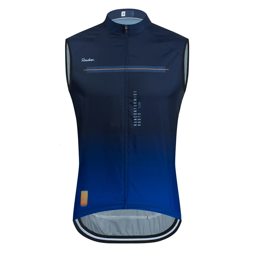 Men Raudax Sleeveless Cycling Vest Mesh Ciclismo Lets Gobik Undershirt Jersey Windproof Cycling Clothing Gilet Motorcycle Vest 250904