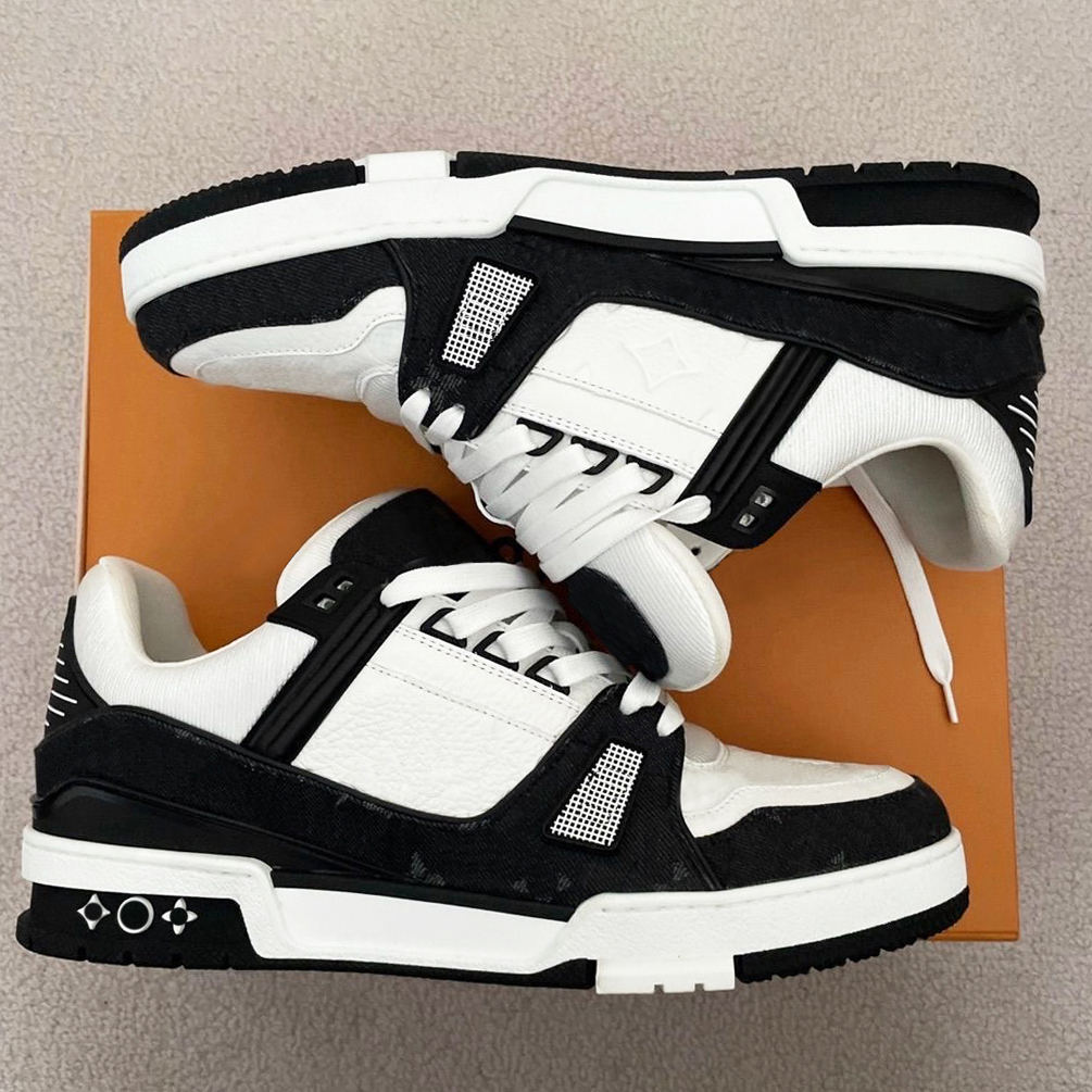 Designer Shoes Casual Shoes Vintage Women Men Running Sneakers Leather Fashion Trainers Breathable Mesh Shoe Classic Outdoor Sports