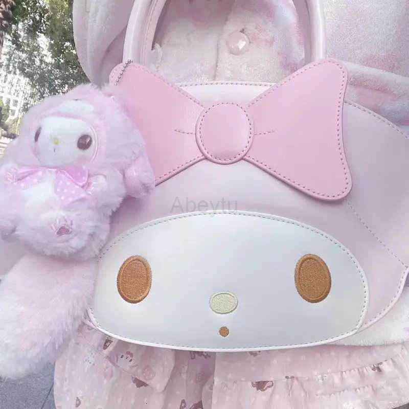 Sanrio Adorable Sanrio My Melody Mini Messenger Pouch: Unique Artisan Craftsmanship Ideal For Travelers