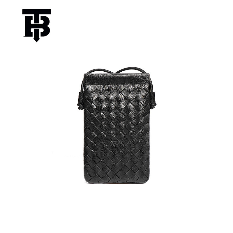TB BHULAMTE Factory Direct Sale Vertical Phone Small Square Bag Fashion Handwoven Bag Mini Cute Solid Color Designer s bag Shoulder Crossbody Bag