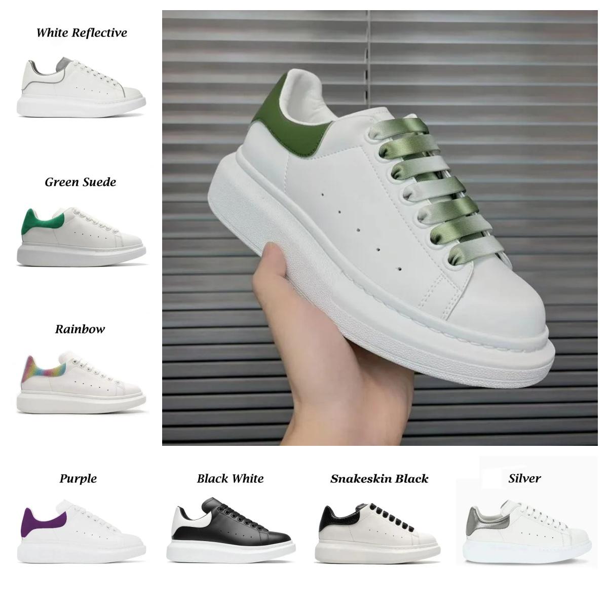 Designer Womens Mens Fashion Top Quality Flat White Colorful Beautiful Alexander Sports Shoes Plat Bottom Sneakers casual shoes