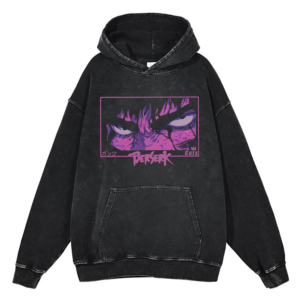 Vintage-Inspired Cotton Hoodie for Fashion Lovers - 440g Lightweight & Durable - TT8249