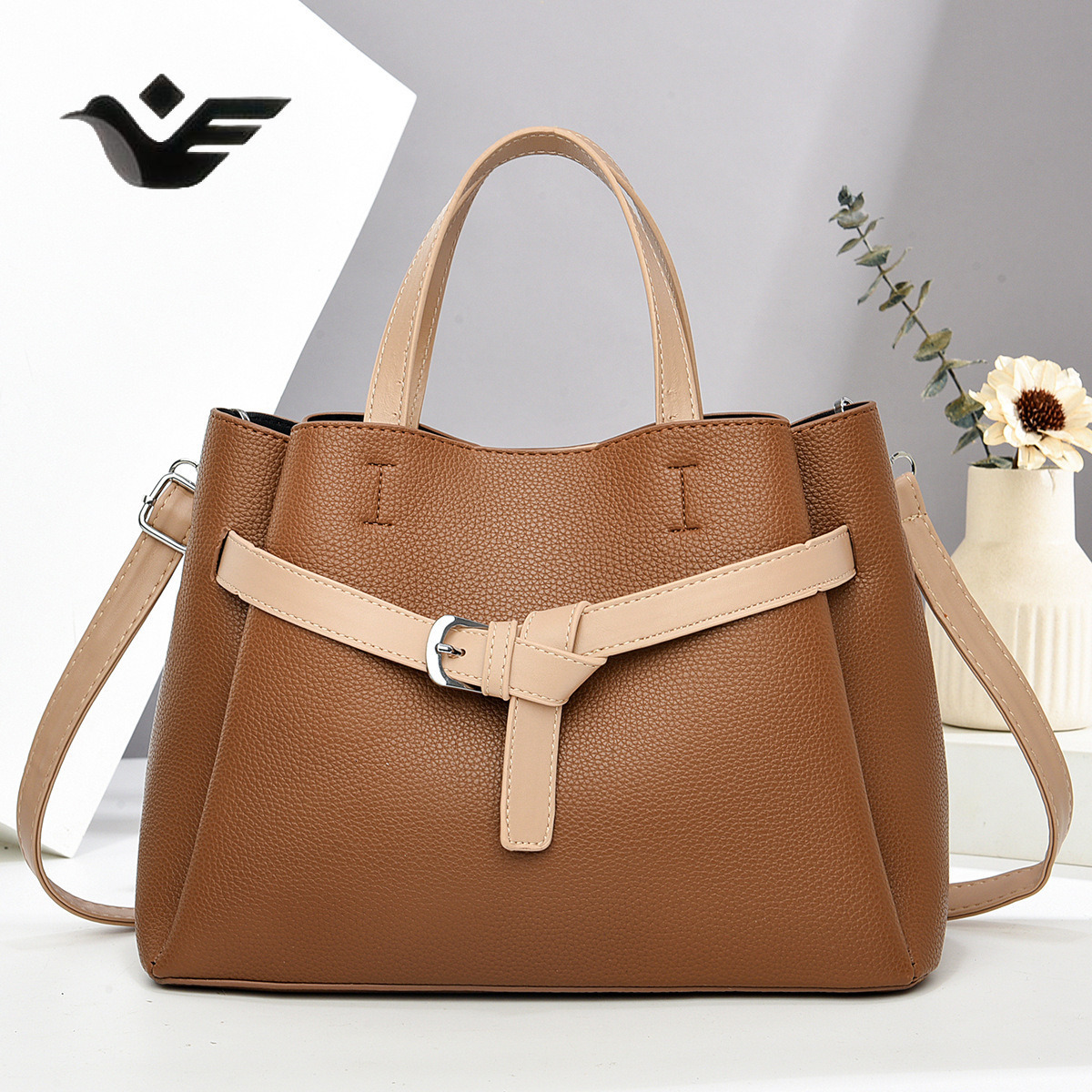 Feiyan Free Shipping New Designer Bag Luxury Shopping Bag Macaron Multi-layer Handbag Patchwork Color-blocking Fashionable Elegant Shoulder Bag High A