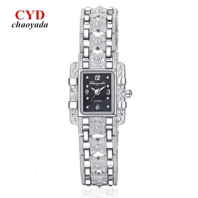 Wen Watch Rectangle Dial Silver Stainless Steel Crystal Watches Fashion Quartz For Wen ladies major relojes Hot S Relojes X250904