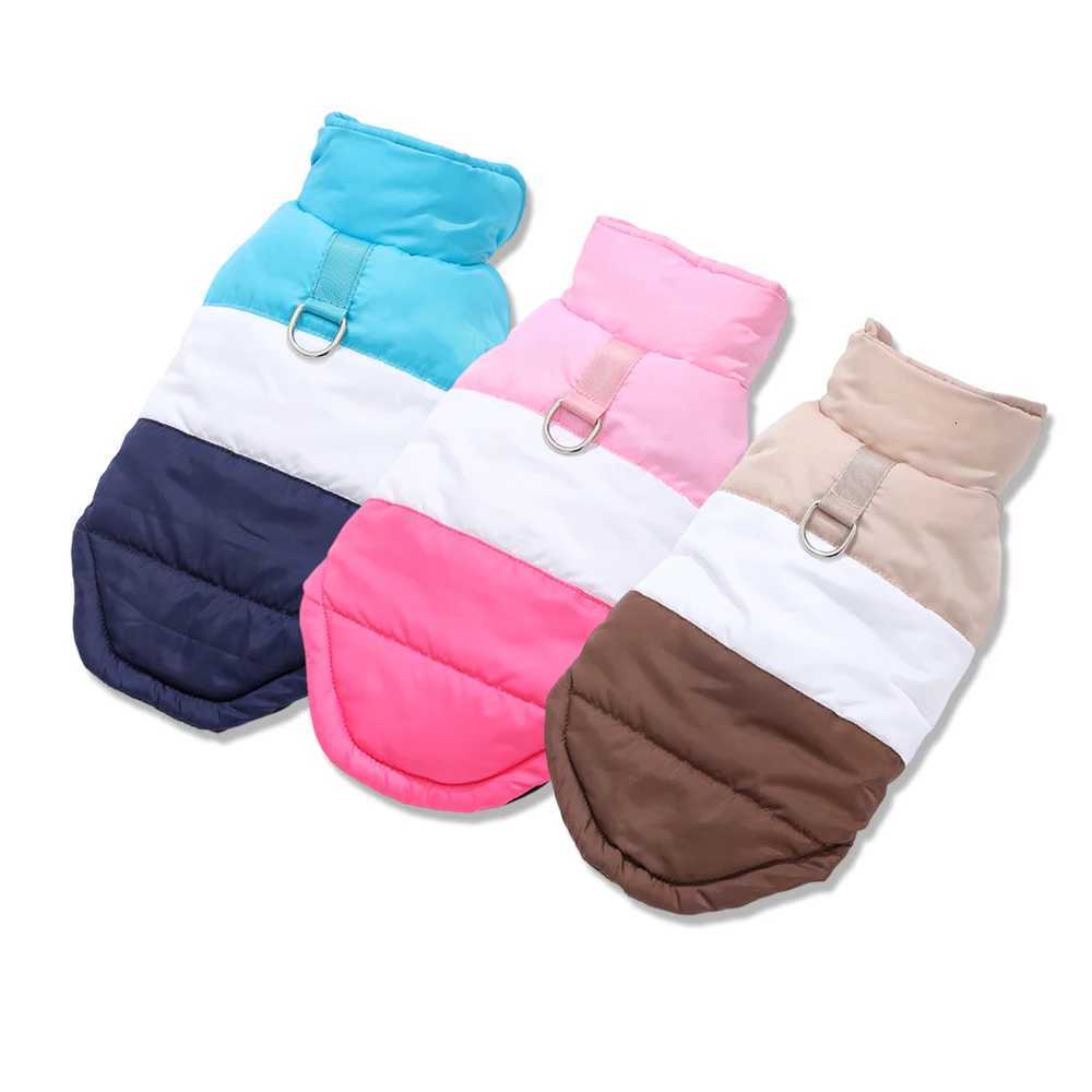 Pet Dog Clothes Winter Warm Puppy et Vest With Dring Cozy Windproof Chihuahua French Bulldog Coat For Dogs Cats Costume W250904