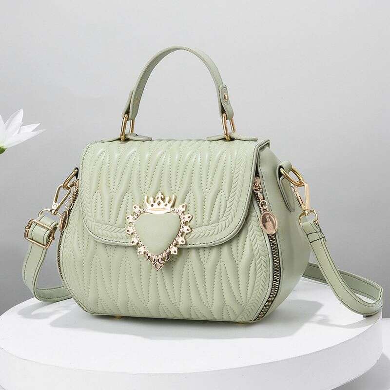 Trendy Shoulder Soft Leather Small Versatile Texture Crossbody Lightweight Women's Bag