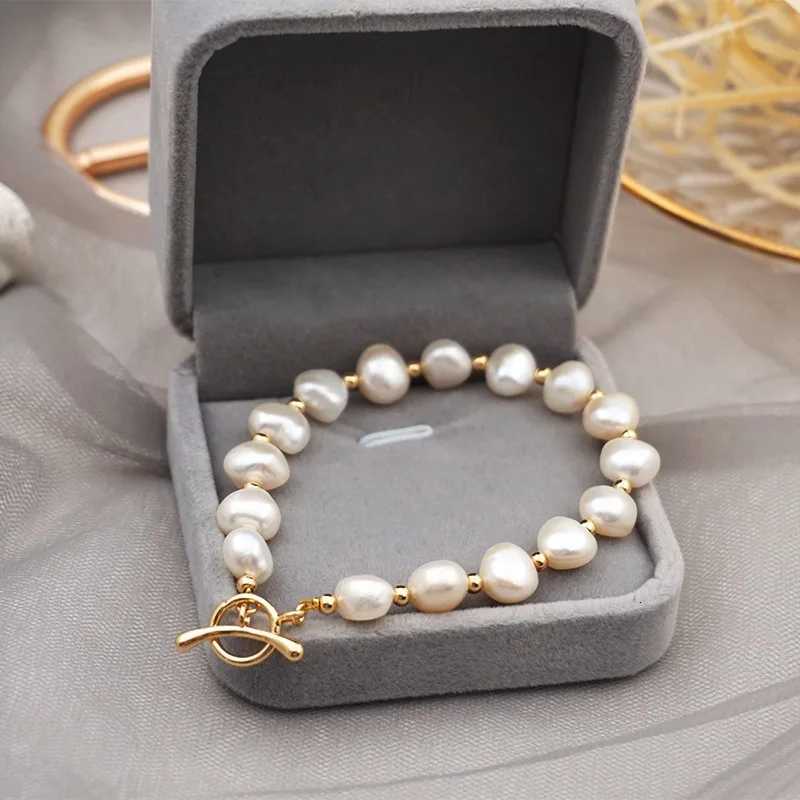 New Arrival Natural Freshwater Pearl 14K Gold Filled Fem Charm Bracelet Jewelry For Women Birthday Gifts No Fade Y250904