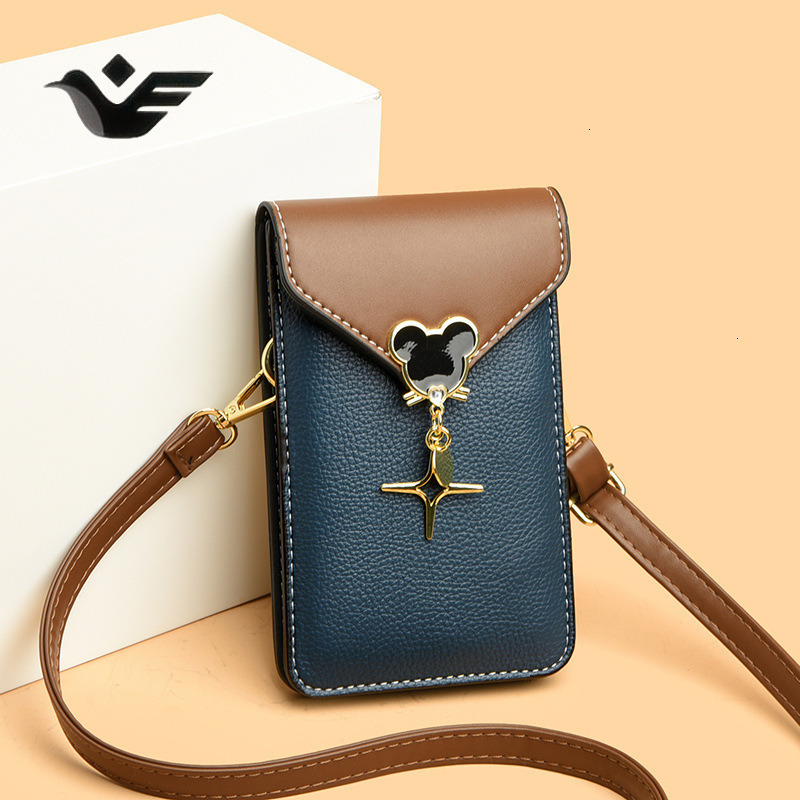 Feiyan Free Shipping New Designer Bag Luxury Shopping Bag Women's Phone Bag Single Shoulder Crossbody Bag Fashionable Textured Vertical Small Bag