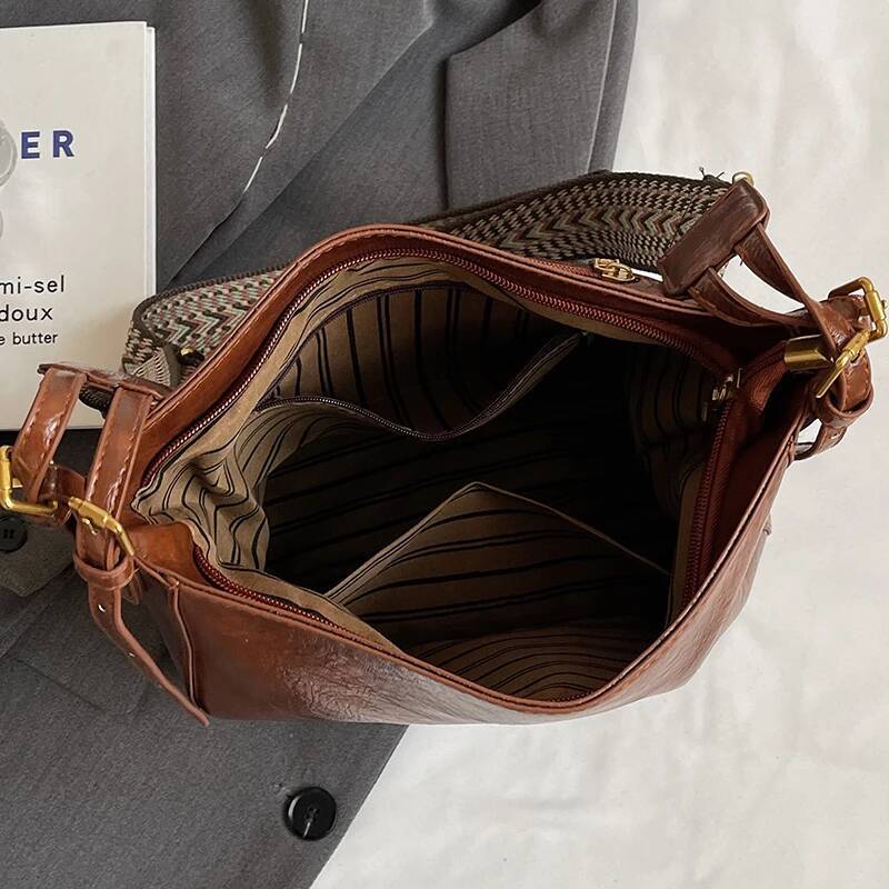 New Product Solid Color Simple Women's Handbag Designer Women Crossbody Bags High Quality Soft Leather Lady Shoulder Bag