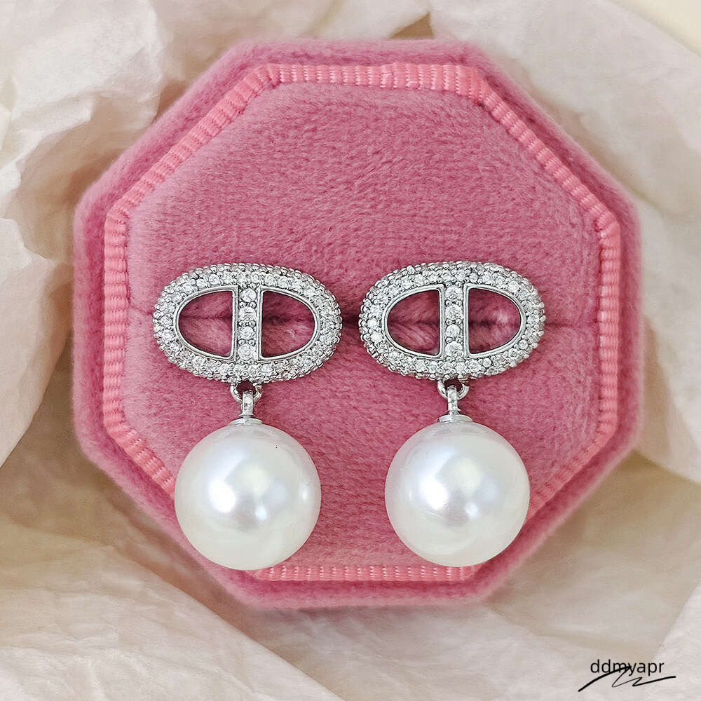 Light High-End French Pearl 2024 New Ins Temperament Socialite Ddmyday Earrings Ddmyday