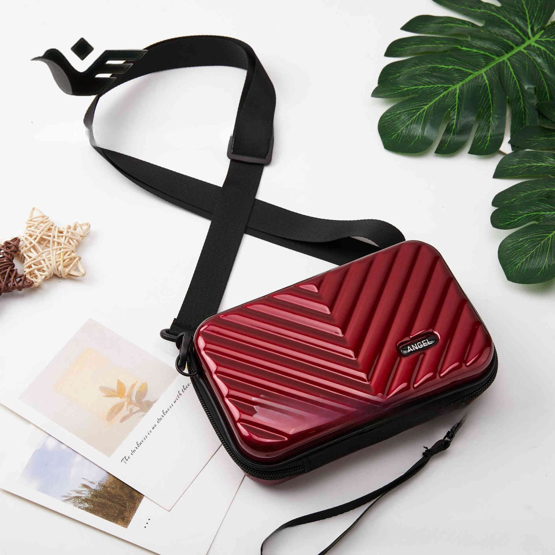 Feiyan Free Shipping New Designer Bag Luxury Shopping Bag Internet Celebrity New 7inch PC Makeup Bag Phone Bag Version Small Suitcase Hard Shell Trave