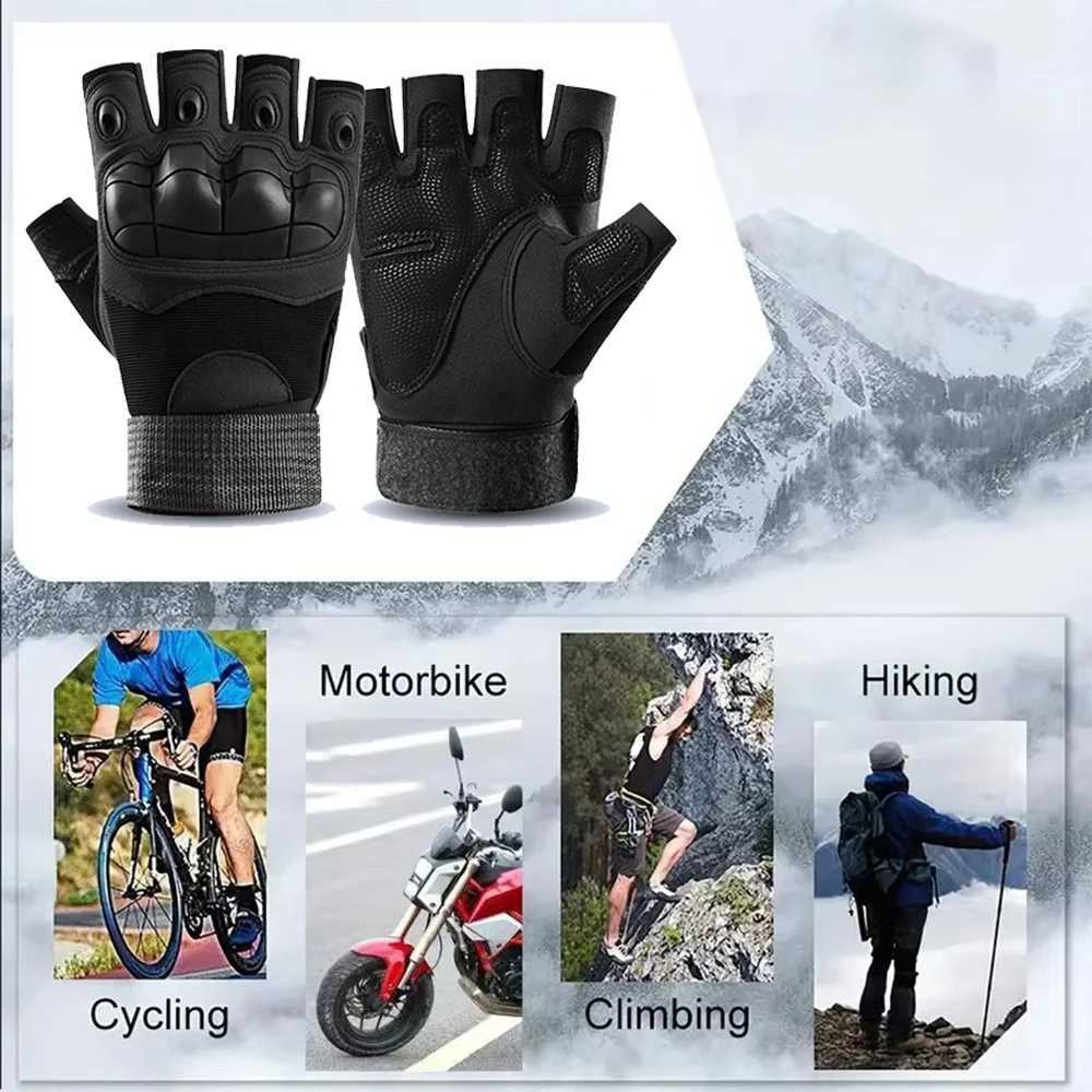Winter Outdoor Tactical Gloves Thickened Warm Motorcyc Riding Cycling Gloves Mens Touch Screen Padded Cold Cotton WindproofXJ250904