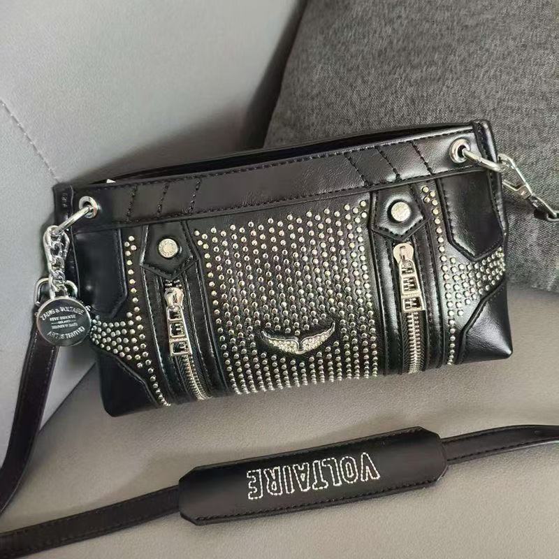 Top tier celebrity designer bag zadigandvoltaire rock clutch luxury bag tote bag purse sac handbag tasche luxe tas dhgate zadigevoltair 8a8 1a