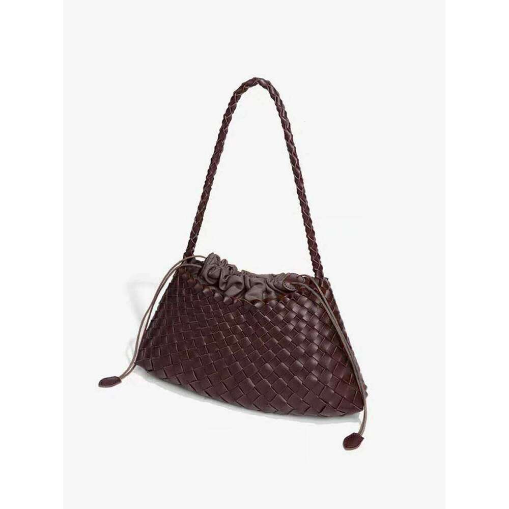 Hot Selling French Woven Shoulder Underarm Retro Vegetable-Tanned Leather Mother Bag Women's Designer Bags