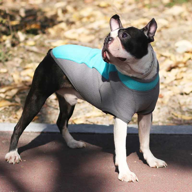 Super Stretch Fleece Pet Dog Clothes For Small Medium Dogs Winter Puppy Dog Sweatshirt French Bulldog Coat Chihuahua Pug Outfits W250904