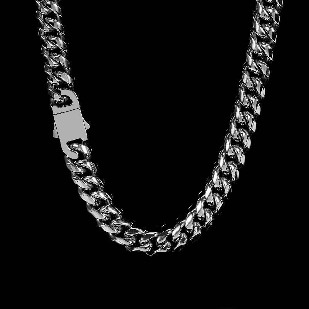 Factory Direct Wholesale Moissanite Cuban Chain Bracelet Necklace Hip Hop Style VVS Diamond 925 Silver Customized Women