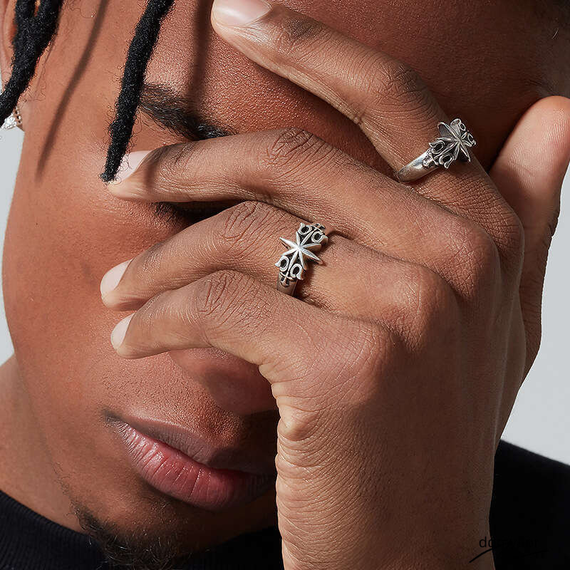 Cherish Ddmyday Your Personal Branding - Unique 'Hexagram S' By Crafted From Quality Metal Ddmyday