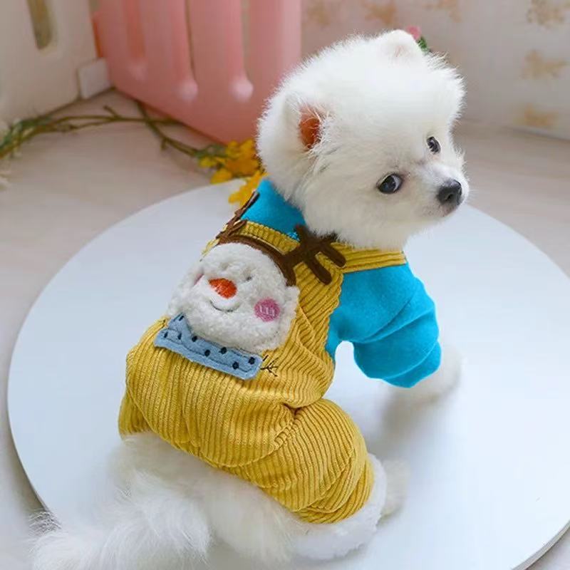 T1125 rabbit transformation pet clothes four-legged clothes spring and autumn kitten dog small dog Teddy poodle Bichon autumn and winter clothes