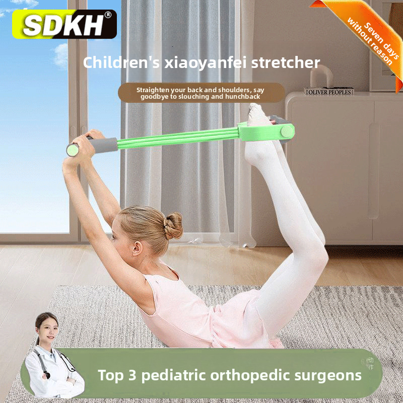 Xiaoyanfei Resistance Band for Children, Hunchback Stretching Sit-Up Aid, Cervical Traction Device, Back Posture Corrector