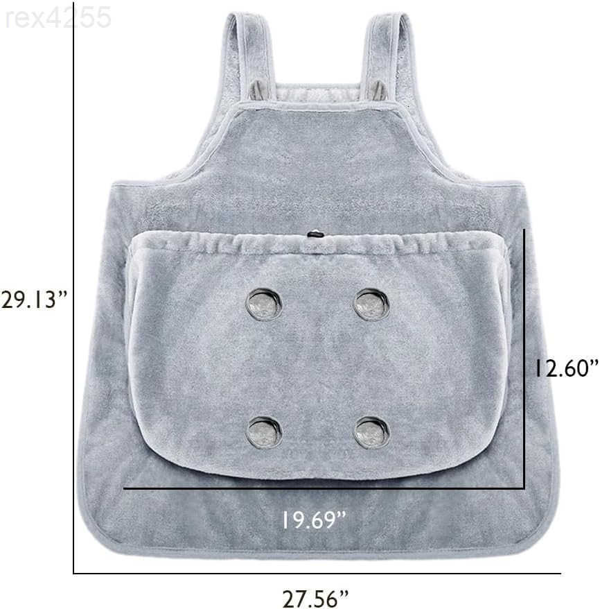 Pet Adjustable Cat Apron Carrier with Holes Pet Carrier Sleeping Bag Pet Carrier Sling Cat Carrier Bag Cat Carrier Pouch for Small Sized AnimalsW25090