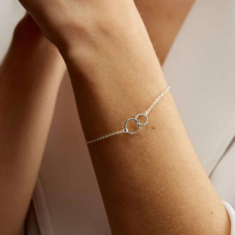 DH collections 2025 Summer Simple Geometric - inspired Stainless Steel Bracelet for Women