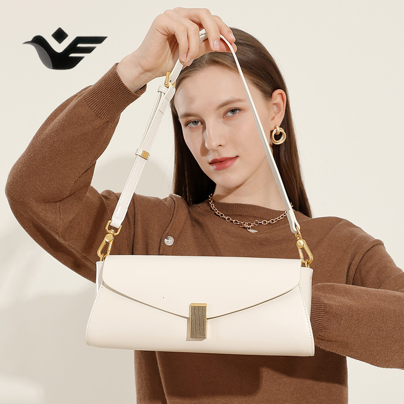 Feiyan Free Shipping New Designer Bag Luxury Shopping Bag High-end Niche Genuine Leather Bag For Women Versatile Shoulder Crossbody Bag Commuter Under