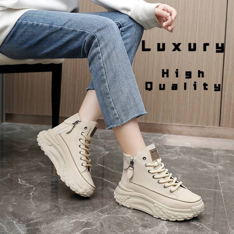 2025 New Sneakers Fashion High Top Boots Platform Casual Outdoor Running Shoes for Women Tenis De Mujer ddmysaturn