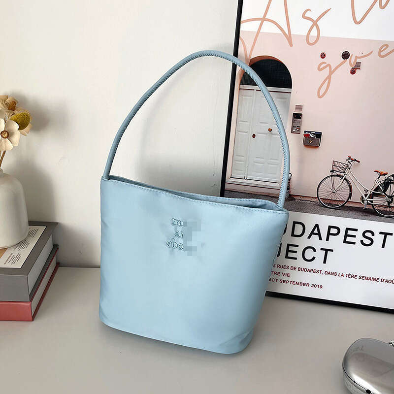 Souvenir Korean Handbag for Women Nylon Fabric Women's Gift Fashion Embroidered Underarm Versatile Shoulder Bag