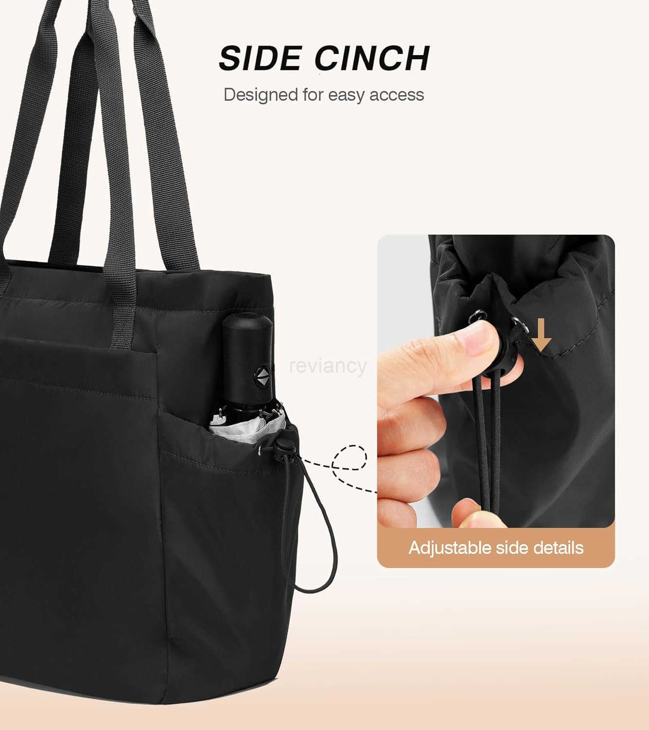 Tote Bag for Women Lightweight Travel Tote Handbags Work Tote Bags with Zipper for Gym Travel WorkW250904