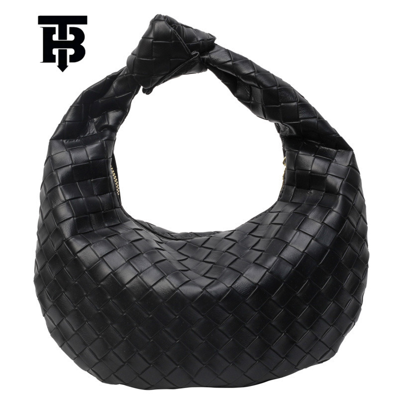 TB BHULAMTE Office Small Designer S Bag Tote Bag Stylish Women's Bag 2025 New High-end Sense Ladies Handbag Niche Design Handheld Dumpling Bag