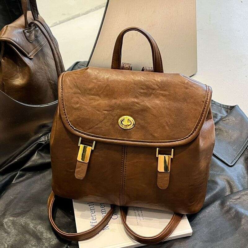 2025 New Women's Commuter Backpack High-End Niche Design Handbag Single Shoulder Bag For Women