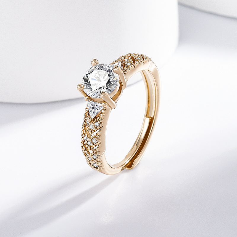 Womens S925 Silver Jewelry: Sparkling Full-Diamond Harvest Rings Elegant Wheat Ear Pendant Accessories