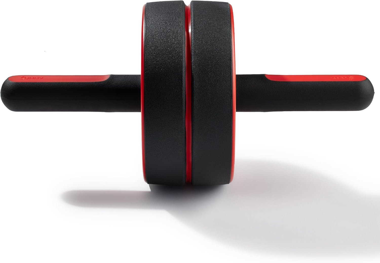 Sunny Health Fitness Waist Trainer Ab Roller with Elbow Support Training Wheels Foldable for Home Gym Abdominal Exercises Core Strength Glute Trainer 