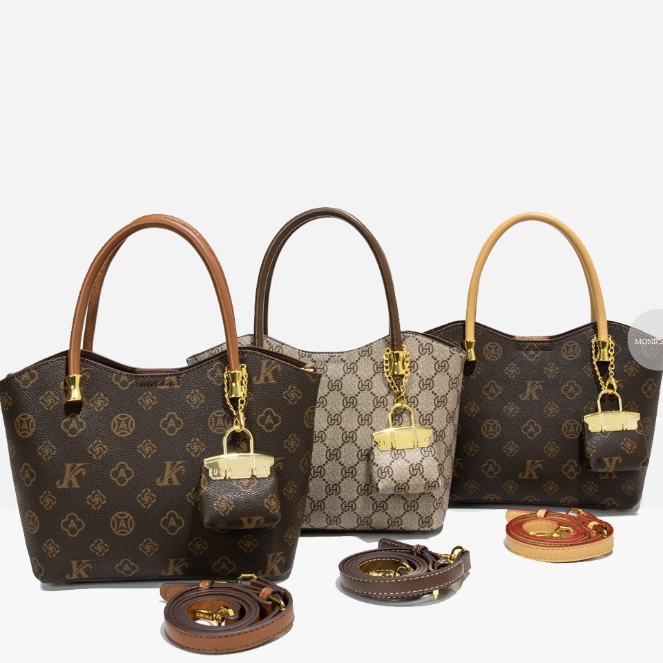 Designer bag for women tote bag printing classic Luxury Bag new purse chain smart spaciousness Brown