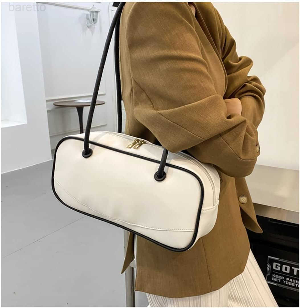 Leather Handbags Boston TopHandle Purses Smile Satchel Elegant Shoulder Bag for Women M250904