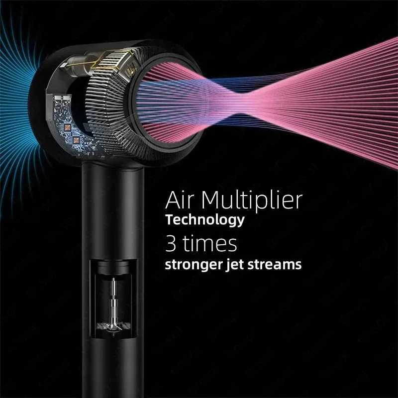 High Speed less Hair Dryer Negative Ion Fast Drying Home Powerful Hair Dryer Styling Tools 1600W High Speed Hair DryerW250904