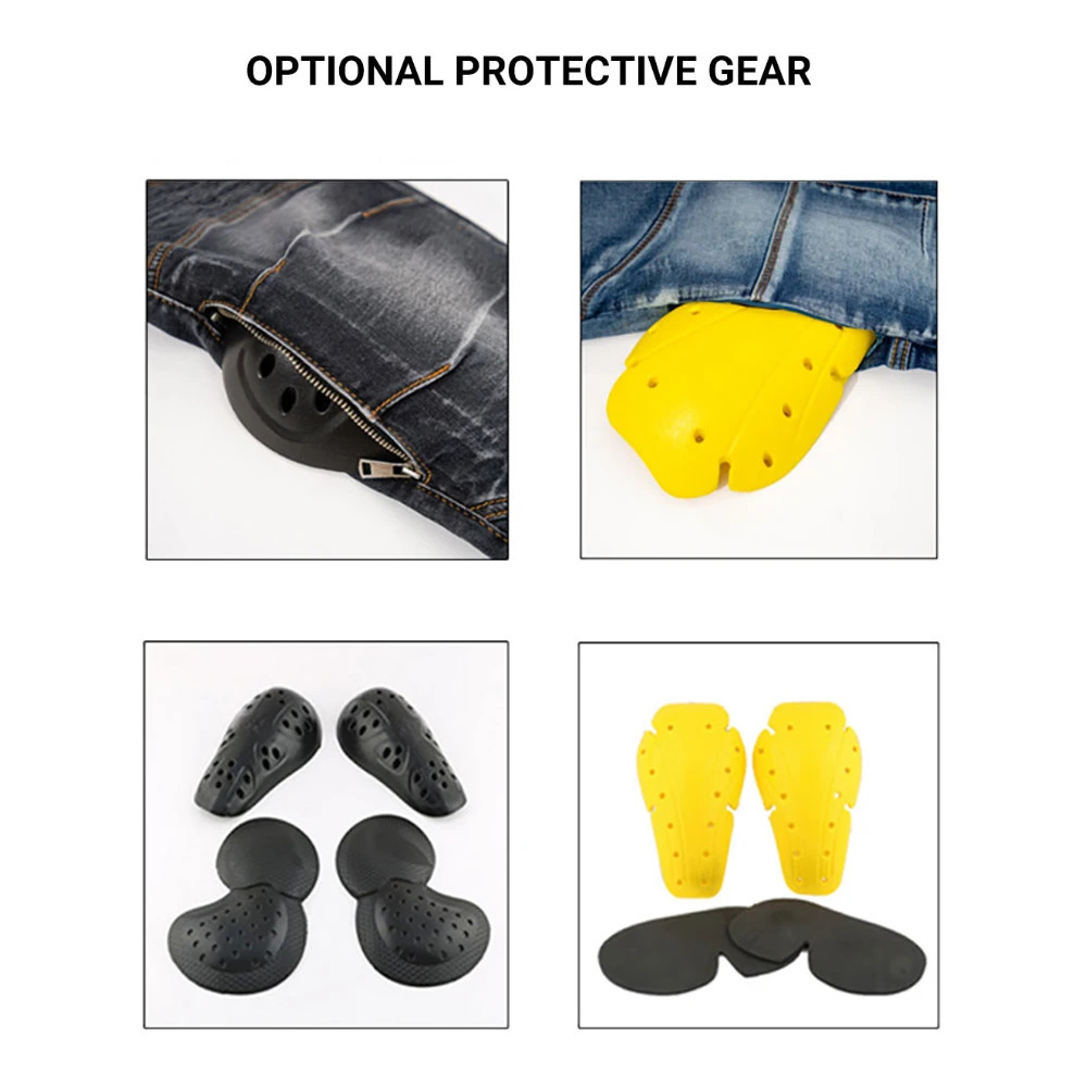 Retro Motorcycle Jeans Men Wear Resistant Motocross Pants Wearable CE Protective Gear Riding Moto Spring The Four Seasons 250903