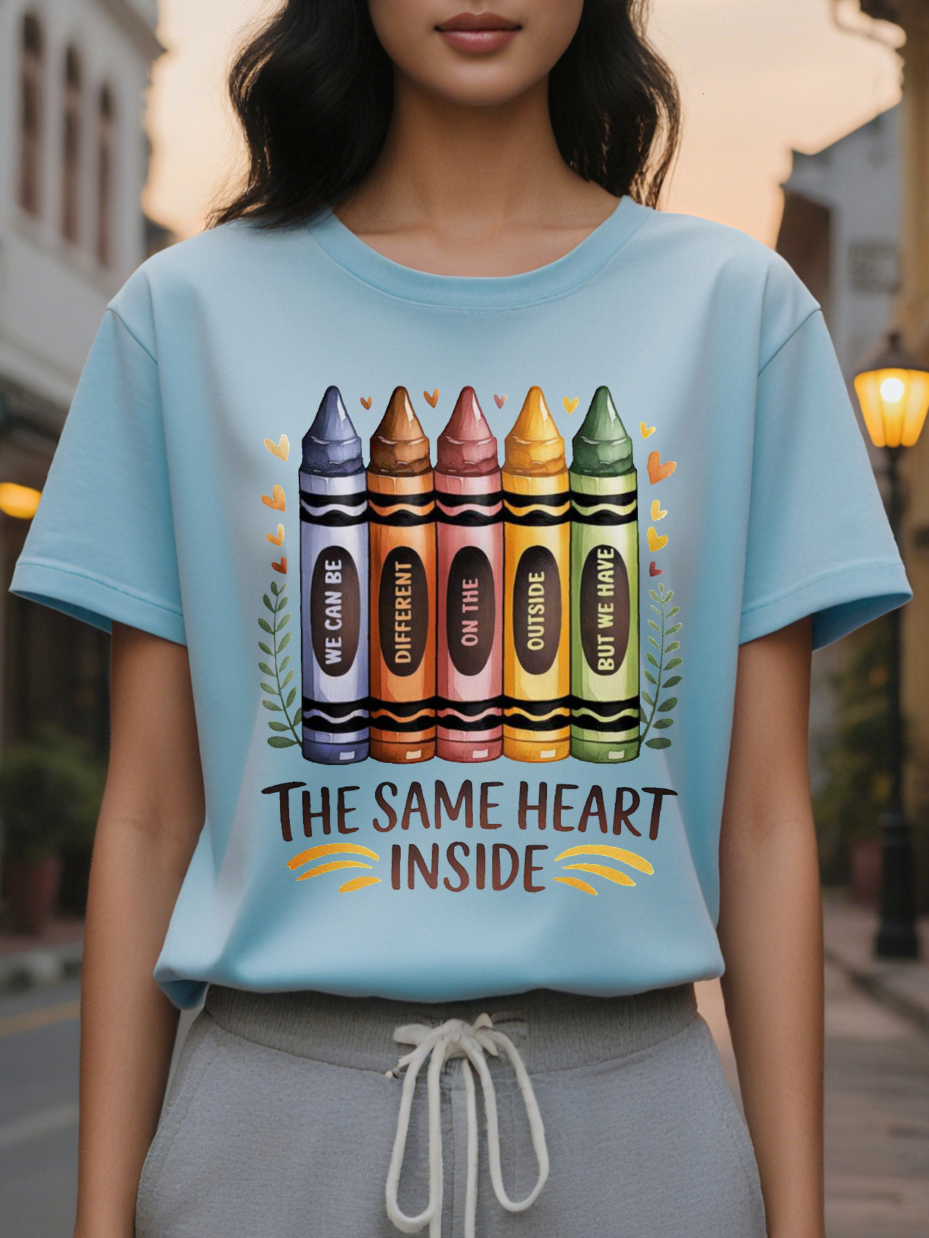 Autumn and Winter Women's Fashion Elegant Design Letter Pattern Cotton Regular Length