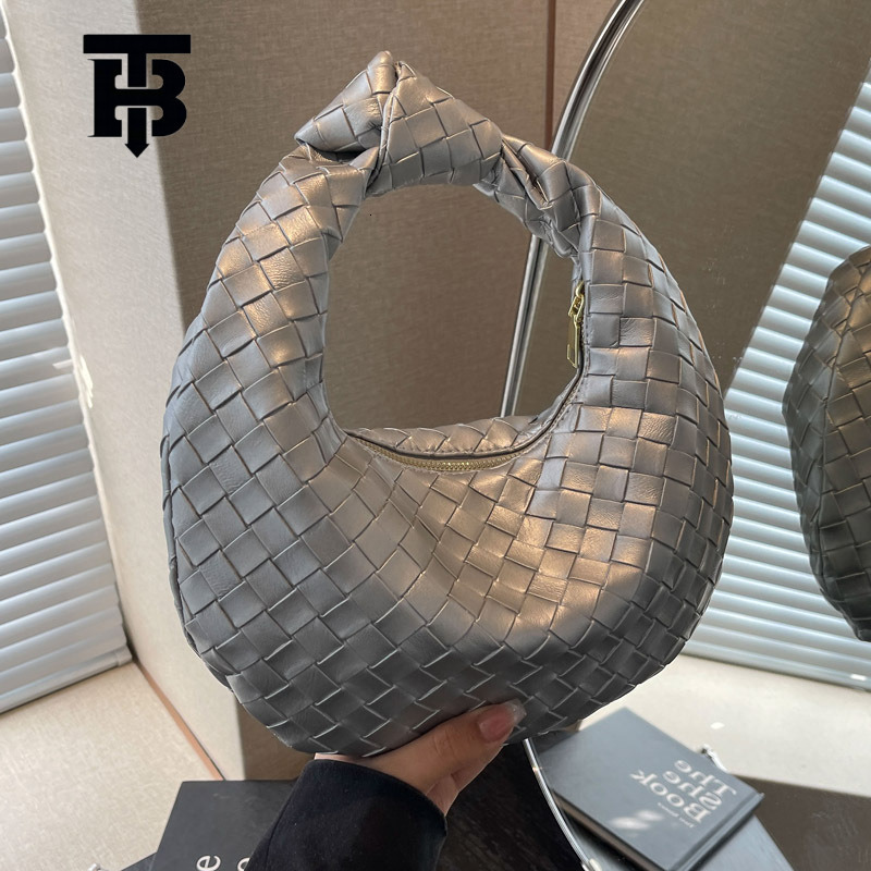 TB BHULAMTE Office Small Designer S Bag Tote Bag Stylish Women's Bag 2025 New High-end Sense Ladies Handbag Niche Design Handheld Dumpling Bag