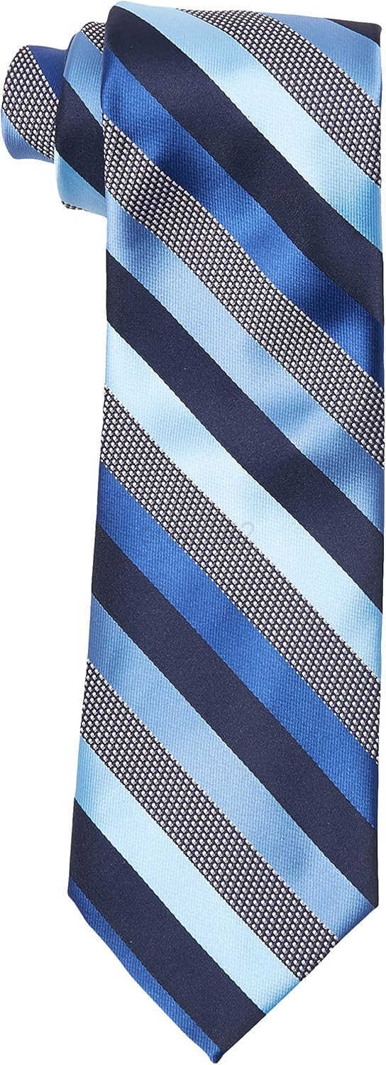 Mens Microfiber Stripped Tie SetW250904