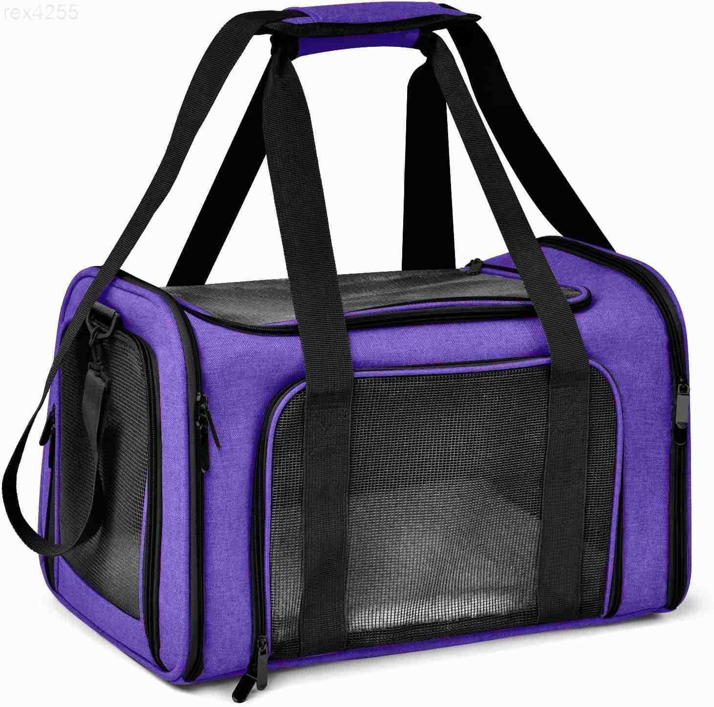 Cat Carriers Dog Carrier Pet Carrier For Small Medium Cats Dogs Puppies Up To 15lbs TSA Airline Approved Small Dog Carrier Soft Sided Collapsible Wate